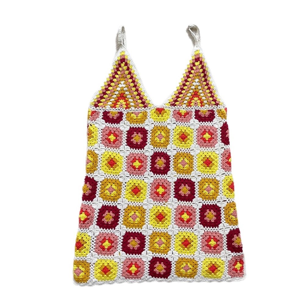 Zara Crochet Mini Dress